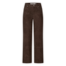 Oval Square Spirit Suede Trousers Chocolate Torte - KYOTO - Oval Square