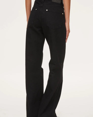 Oval Square Straight Jeans Black - KYOTO - Oval Square