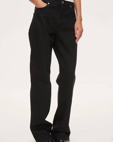 Oval Square Straight Jeans Black - KYOTO - Oval Square