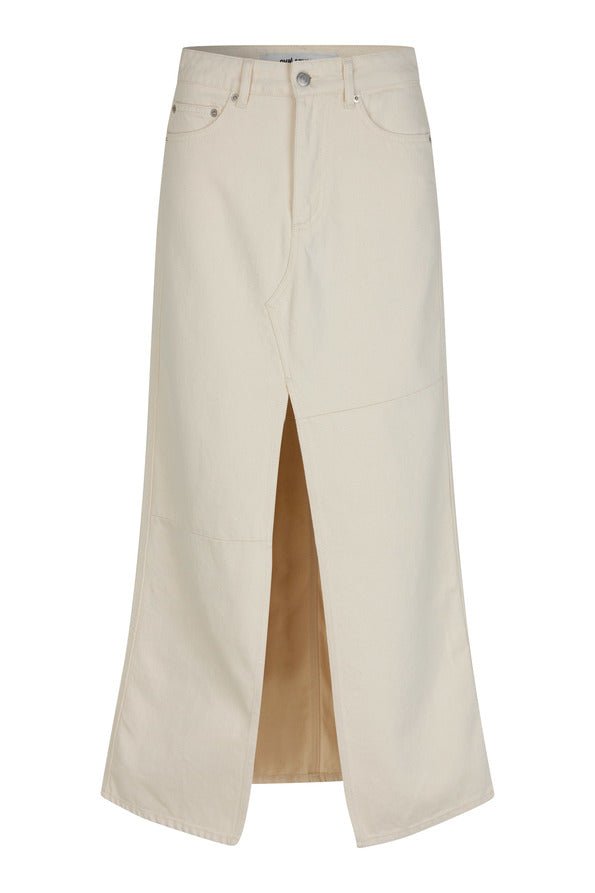 oval square Wonder Maxi Skirt Off white - KYOTO - oval square