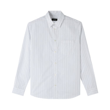 APC Clement Shirt White strib