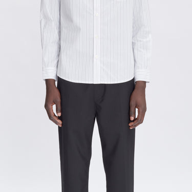 APC Clement Shirt White strib