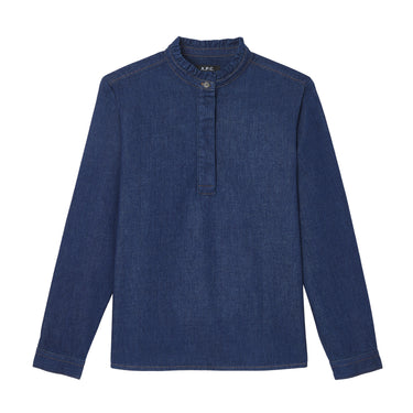 A.P.C. blouse INDIGO