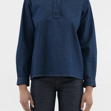 A.P.C. blouse INDIGO