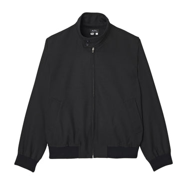 A.P.C zipped jacket BLACK