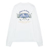 Palmes Angels LS T-Shirt White - KYOTO - Palmes