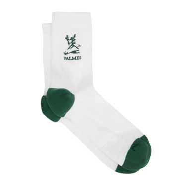 Palmes Contrast Tennis Socks - Double Pack White - KYOTO - Palmes