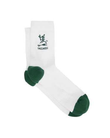 Palmes Contrast Tennis Socks - Double Pack White - KYOTO - Palmes