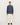 Palmes Cotton Mouline Shirt Blue - KYOTO - Palmes