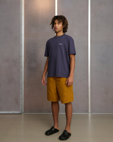 Palmes DYED T - SHIRT DARK BLUE - KYOTO - Palmes