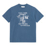 Palmes Forever T-Shirt Blue - KYOTO - Palmes
