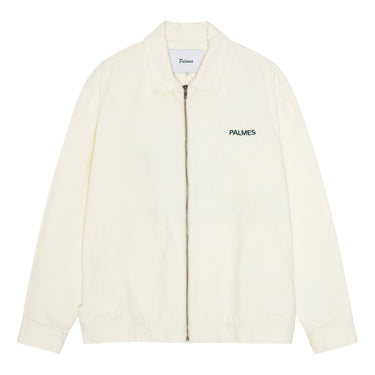 Palmes Forever Zip Jacket Broken White - KYOTO - Palmes