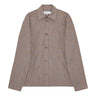Palmes Glen Overshirt Brown - KYOTO - Palmes
