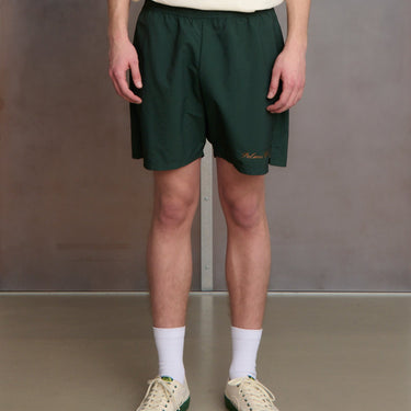 Palmes GLOBAL TENNIS SHORTS Dark green - KYOTO - Palmes