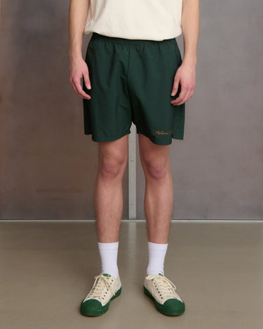 Palmes GLOBAL TENNIS SHORTS Dark green - KYOTO - Palmes