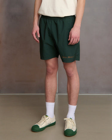 Palmes GLOBAL TENNIS SHORTS Dark green - KYOTO - Palmes