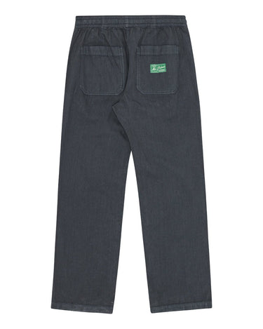Palmes Lucien Herringbone Trousers Black - KYOTO - Palmes