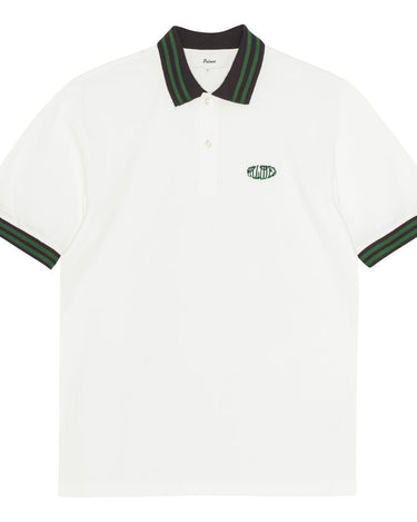 Palmes Oval Pique Polo Broken White - KYOTO - Palmes
