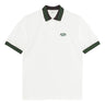 Palmes Oval Pique Polo Broken White - KYOTO - Palmes