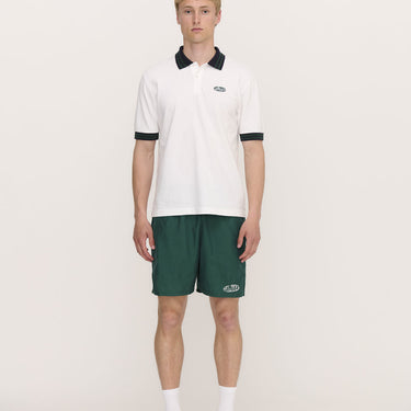 Palmes Oval Pique Polo Broken White - KYOTO - Palmes