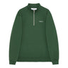 Palmes Remember Zip Sweatshirt Dark Green - KYOTO - Palmes