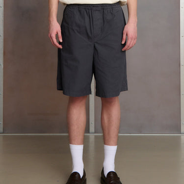 Palmes RIPSTOP SHORTS CHARCOAL - KYOTO - Palmes