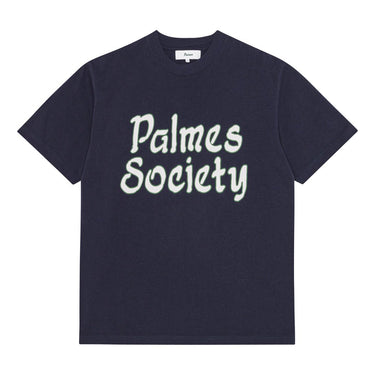 Palmes Society T-Shirt Dark Blue - KYOTO - Palmes