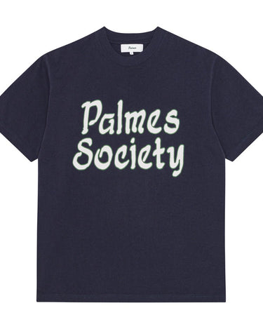 Palmes Society T-Shirt Dark Blue - KYOTO - Palmes