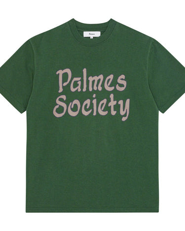 Palmes Society T-Shirt Dark Green - KYOTO - Palmes