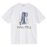 Palmes TOWER T - SHIRT WHITE - KYOTO - Palmes