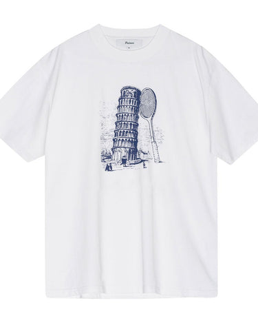 Palmes TOWER T - SHIRT WHITE - KYOTO - Palmes