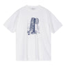 Palmes TOWER T - SHIRT WHITE - KYOTO - Palmes
