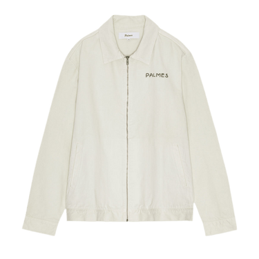 Palmes TOWER ZIP JACKET OFF - WHITE - KYOTO - Palmes