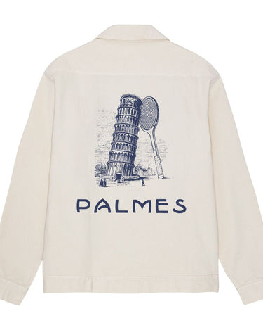 Palmes TOWER ZIP JACKET OFF - WHITE - KYOTO - Palmes