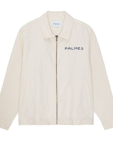 Palmes TOWER ZIP JACKET OFF - WHITE - KYOTO - Palmes