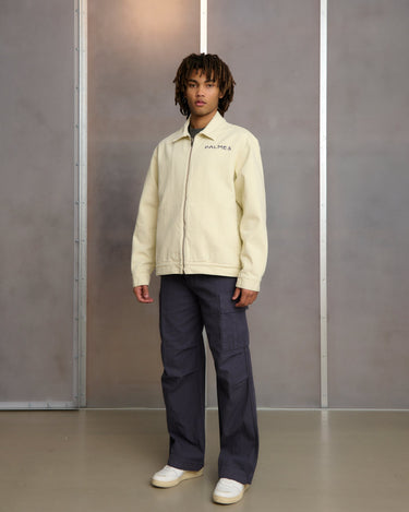 Palmes TOWER ZIP JACKET OFF - WHITE - KYOTO - Palmes