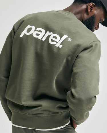 Parel Studios BP Crewneck Army Green AW24 - KYOTO - Parel Studios