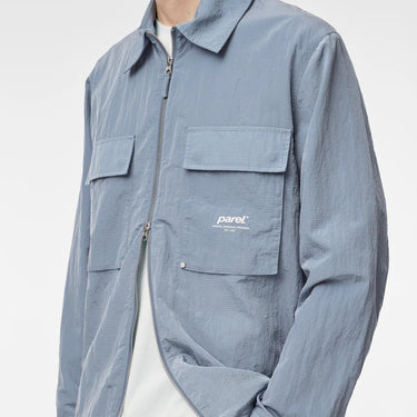 Parel Studios Faro Luma Overshirt Steel Blue - KYOTO - Parel Studios