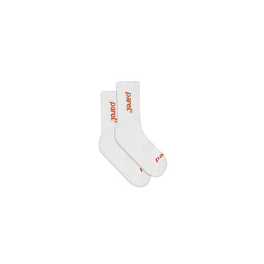 Parel Studios Sport Socks White/Orange AW24 - KYOTO - Parel Studios