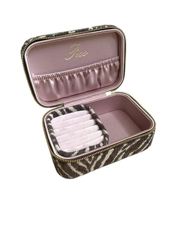 Pico LARGE TRINKET BOX TA16 - Brown Zebra - KYOTO - Pico