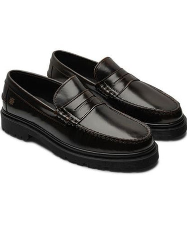 Playboy Austin Loafers Brown Polido leather - KYOTO - Playboy