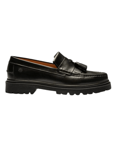 Playboy Baker loafers Black leather - KYOTO - Playboy