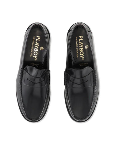 Playboy Dallas Loafers Black polido - KYOTO - Playboy