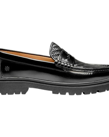 Playboy Richmond Black polido/Black leather loafers - KYOTO - Playboy