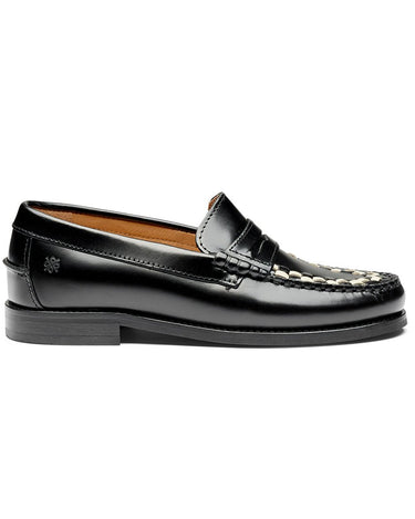 Playboy The Sofia Black/White polido loafers - KYOTO - Playboy