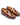 Playboy The Sofia Brown/White polido loafers - KYOTO - Playboy