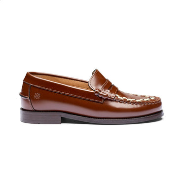 Playboy The Sofia Brown/White polido loafers - KYOTO - Playboy
