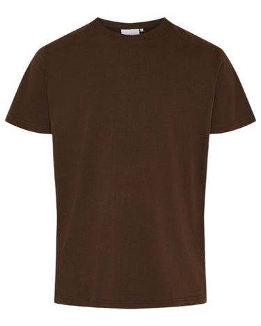 PLENUM STUDIO Lydahl T-shirt Dark Brown - KYOTO - PLENUM STUDIO