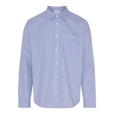 PLENUM STUDIO Oscar Shirt PLST Skjorte Blue Stripe - KYOTO - PLENUM STUDIO