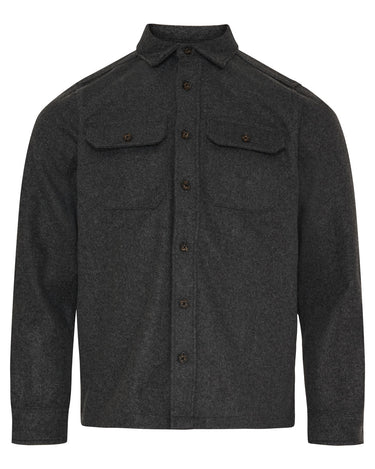 PLENUM STUDIO Radish Overshirt Charcoal - KYOTO - PLENUM STUDIO